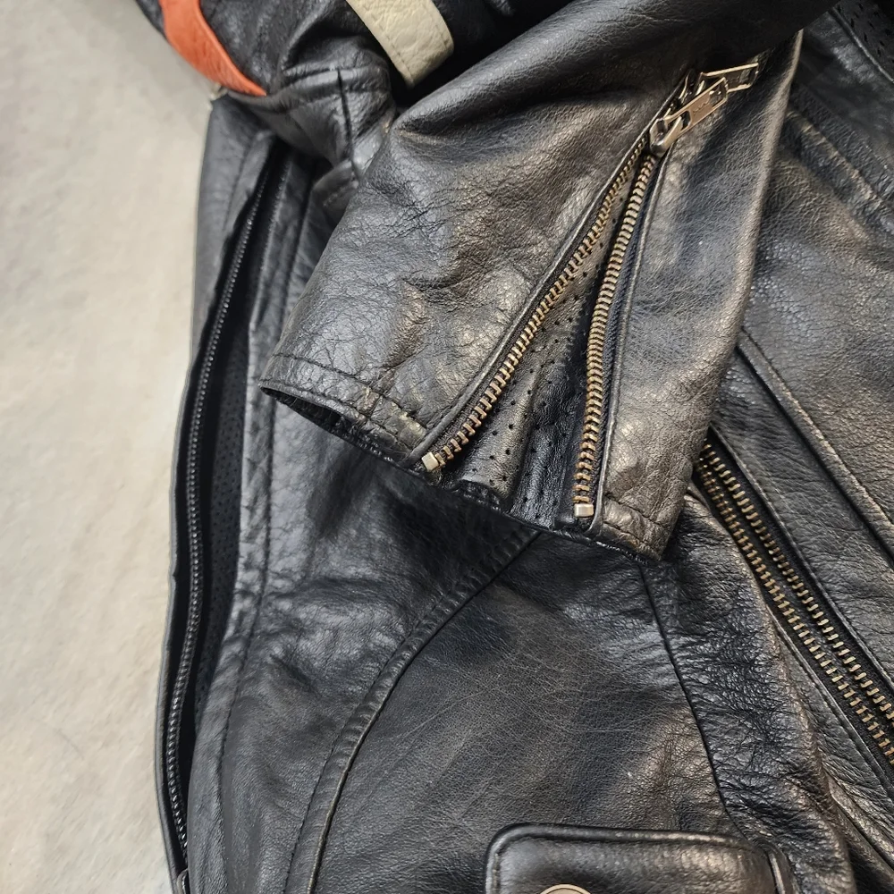 Harley-Davidson Genuine Leather Motorcycle Jacket - Picture 9 of 15
